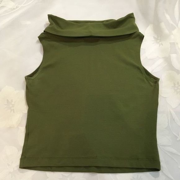 Vintage Allen By ABS Sleeveless Turtleneck - Picture 3 of 5